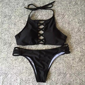 chinese dropshipping knot bikini for fitness competition distributor