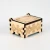 Import Christmas Creative Hand Crank Cartoon Wooden Music Box for Kids as Gift from China