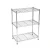 Import Chrome coating 3-tier adjustable storage wire shelf metal unit wire display rack from China
