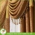 Import church curtains with Valance,European High-grade luxury curtain, beautiful curtains from China