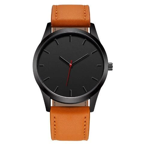 Classic Fashion Casual Custom Watches Luxury Men Watches Top Brand Luxury Leather Business Quartz Watch Men