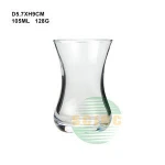 Classic turkish tea glass cup fruit tea glass
