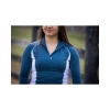 Classical Horse Riding Long Sleeve Equestrian Wear Long Shirts Horse Riding Base Layer Tops