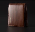 Classical Mens PU leather Wallet Gentleman Short Card Money Holder Purse Money clip