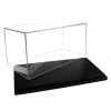 Clear Acrylic Display Box with Wood Base