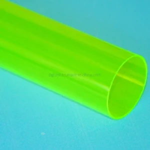 Clear Extrusion PVC &amp; ABS Pipe with Smooth Surface for Packing