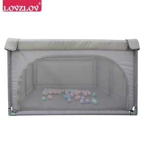 Clear plastic baby playpen large kids play zone yard fence