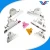 Import Clipboard accessories jumbo butterfly file paper clip from China