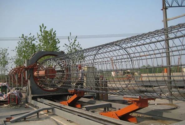CNC automatic Concrete reinforcing pile cage welding machine for highway, railway,High Speed Rail