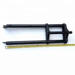 CNC Machined Billet Aluminum Triple Tree Chopper Bicycle Fork
