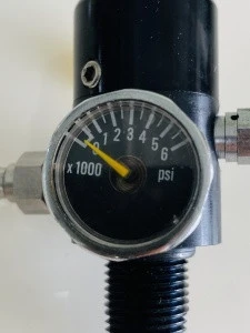 Co2 regulator paintball gas cylinder 4500psi