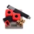 Import Cold and hot water switch red and black color combination bath faucet bath simple shower set from China