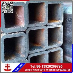Color Painting Customized ERW Square Steel Pipes And Tubes For Building Construction Raw Material