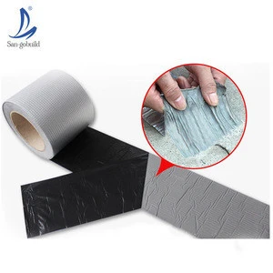 Colorful Aluminum Foil Butyl Waterproof Tape Super Strong Adhesive Butyl Rubber Tape For Roof Crack Repair
