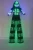 Colorful RGB LED Luminous Costume LED Clothing Light Stilt Robot Suit Kryoman David Guetta Robot Dance Wear