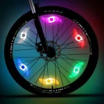 Colorful Sport Outdoor Cycling bicycle spoke light led bike wheel lights