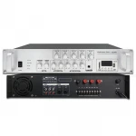 constant voltage 650 watt  public adress system broadcast 5 partition independent volume partition professional power amplifier