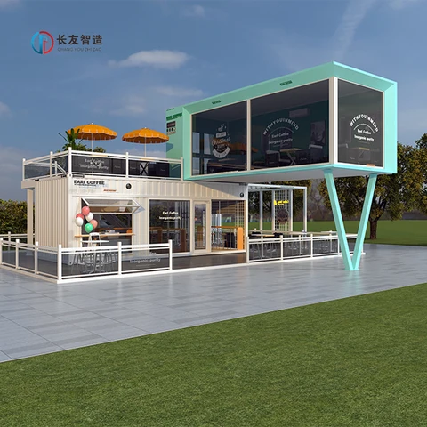 Buy Convenient Installation Roadside Milk Tea Shop Outdoor ...