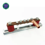 Copper bus bars in substation