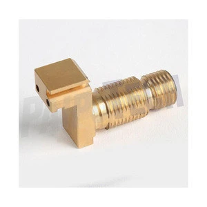 Copper coated CNC turning parts/ CNC Machined Part motorcycle spare Parts components