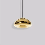 Copper pendant light Void pendant copper lamp European hanging light