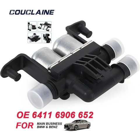COUCLAINE Heater Control Valve 64116906652 For BMW M5 E87 E46 318i 528 535 550 640 530i