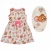 Import crayonflakes kids wear for girls sleeveless frock jerry ice cream print dress from India