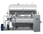 CST 1200# double layer water bath retort autoclave for eggs