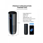 cup shape electronic custom car air freshener/purifier