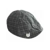custom checked cotton ivy hat fashion checked fabric ivy cap newsboy cap
