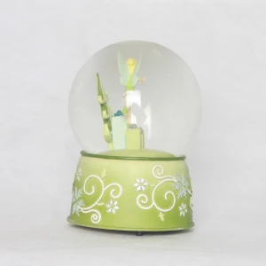 Custom Design Desk Decoration Girlfriend Birthday Gift Snow Globe