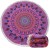 Import Custom Design Pizza Printed Microfiber Sand Free Round Beach Towels with Tassel from China
