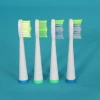 Custom Double Small White Medium Dupont Bristle Changeable Automatic Smart Sonic Electric Replacement Toothbrush Heads For Adult