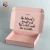 Import Custom fancy design attractive price collapsible corrugated paper clothing packaging box from China