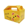 Custom Food Grade Paper Fast Food Packaging Roast Fried Chicken Take Out Boxes