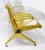 Import Custom Gold 3 Seat Triangle Hospital Waiting Bench Chair Airport Chair from China
