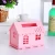 Import custom high quality wood house shape tissue box wooden paper holder from China
