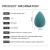 Import Custom LOGO Soft Cosmetic Beauty Makeup Sponge Blender Non Latex Facial Power Puff from China