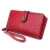 Import Custom Luxury Classic Pu Wax Leather Pierced Card Holder&amp;Money Mobile Phone Slim Wallets for Female from China