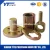 Import Custom Made CNC Machining Turning Lathe Parts Brass Connector Bolts for Bathroom Accessories from China