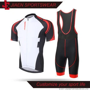 Custom men cool mesh cycling clothing set,matching cycling jersey and bib shorts set