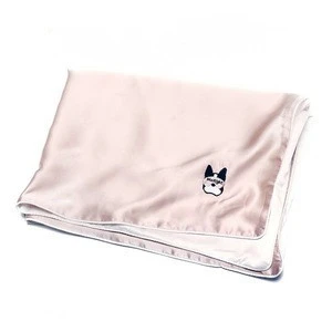 Custom Silk Pillow case 16mm 19mm 22mm Quality Wholesale Pillow Case With Embroidery Logo