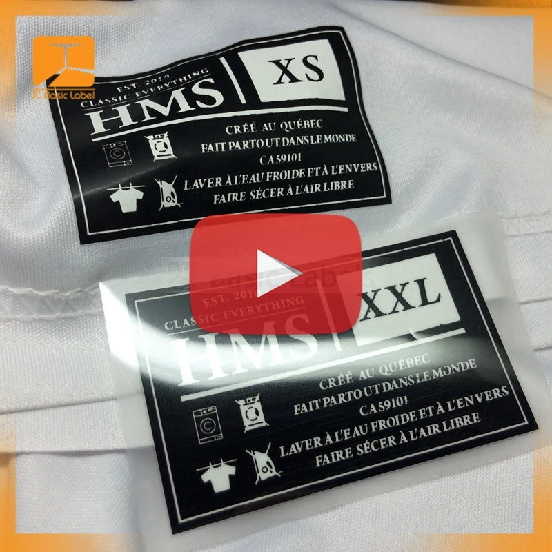 Custom t shirts screen print Plastisol Heat Transfers for t-shirts labels