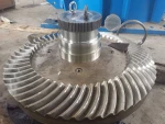 Customize Mining Machinery Forging Large Bevel Pinion Gear