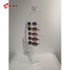 Customized Countertop Eyeglass Acrylic Display Stand Clear Plexiglass Eyewear Display Rack for Sunglasses