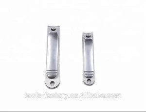 customized logo 2 size pcs stainless steel nail toenail clippers for thick nails