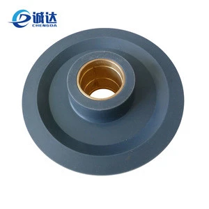 Customized plastic nylon pulley wheel with bearing