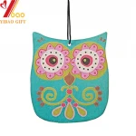Customized Promotional Car Paper Air Freshener with various scents