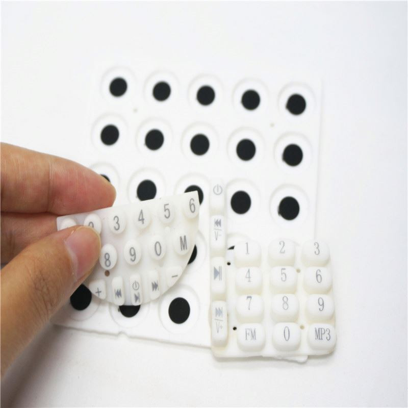 Buy Customized Silicone Rubber Keypad Button And Computer Keyboard from ...