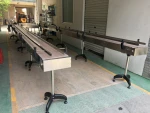Customized Straight Modular Plastic Conveyor Belt for Scanning Barcode and Sorting Packet